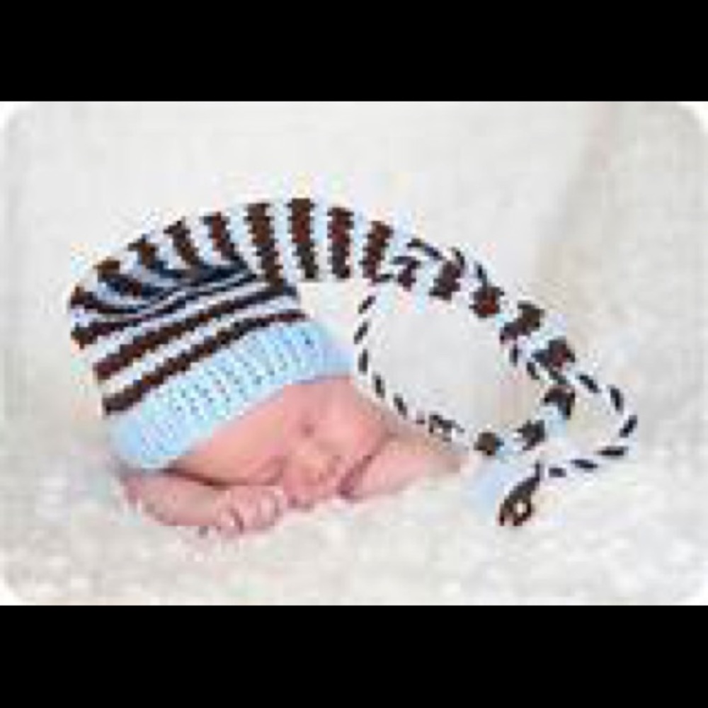 Baby Blue knit hat
